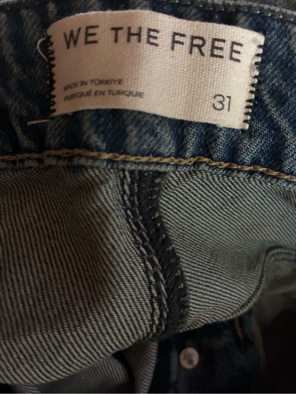 Free People We The Free Moxie Low Slung Pull On Jeans - Picture 9 of 13